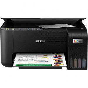 Impressora Multifuncional Epson Ecotank L3250 Bivolt Wi-Fi Preto 3 em 1