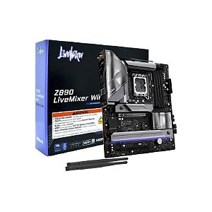 Placa Mãe Asrock Z890 Livemixer Wi-Fi LGA 1851 com Suporte DDR5