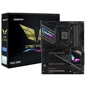 Placa Mãe Biostar Z790 Valkyrie LGA 1700 para DDR5 - Desempenho Superior