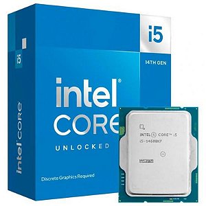 Processador Intel Core i5-14600KF 5.3GHz LGA 1700 24MB - Sem Cooler