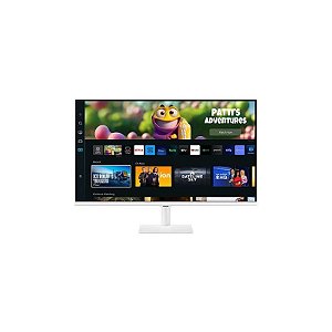 Monitor Samsung Smart M50C 32 FHD Branco - LS32CM501ENXZA