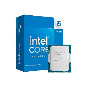 Processador Intel Core i5 14600KF LGA 1700 - 5.3GHz, 24MB Cache, Alto Desempenho