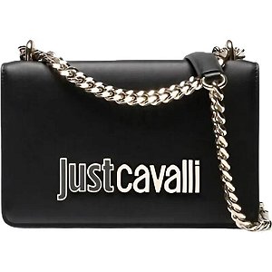 Bolsa Feminina Just Cavalli 75RA4BB2 ZS766 - Preto e Dourado