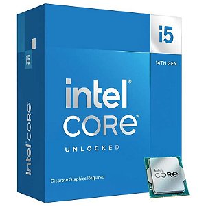 Processador Intel Core i5-14600KF LGA1700 3.50GHz 24MB Cache - Sem Cooler