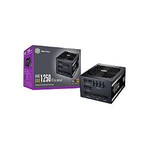 Fonte de Alimentação Cooler Master MWE 1250W 80Gold