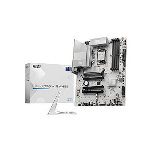 Placa Mãe MSI Pro Z890s Wi-Fi Branca - Soquete LGA 1851 / DDR5