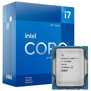 Processador Intel Core i7-12700KF 3.6GHz LGA 1700 25MB sem Cooler