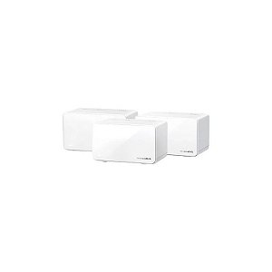 Roteador Mesh Mercusys Halo H90X AX6000 - Pacote com 3 Unidades - Branco