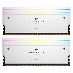 Memória RAM Corsair Dominator Titanium RGB 48GB (2x24GB) DDR5 7000MHz CMP48GX5M2B7000C36W
