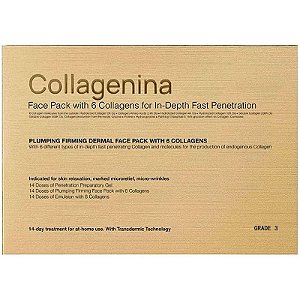 Kit Labo Cosprophar Colágeno Facial com 6 Tipos de Colágeno - Penetração Rápida