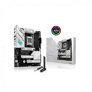 Placa Mãe Asus Rog Strix B650-A AM5 Gamer com Wi-Fi e DDR5