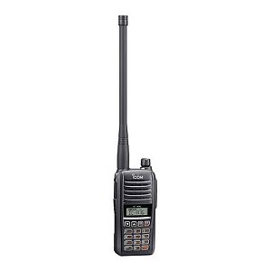 Rádio Amador Icom IC-A16 - 200 Canais - VHF - Preto