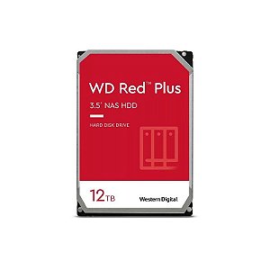 Disco Rígido Western Digital WD Red Plus NAS 12TB SATA3 7200RPM - WD120EFBX