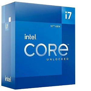 Processador Intel Core I7-12700K Lga1700 3.60Ghz 25Mb Cache (Sem Cooler)