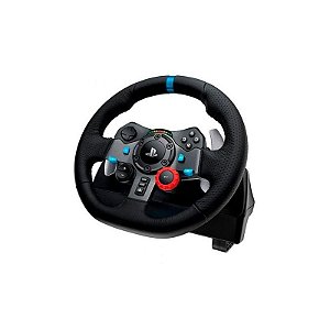 Volante Logitech G29 Force Feedback - Compatível com PS3, PS4, PS5 e PC