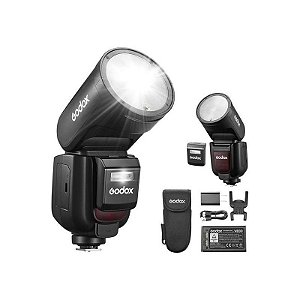 Godox V1 Pro para Câmeras Canon - Flash Profissional de Alto Desempenho