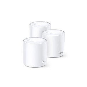 Roteador Mesh Tp-Link Deco X20 Ax1800 - 1201/574Mbps - Tri-Band - 3 Unidades