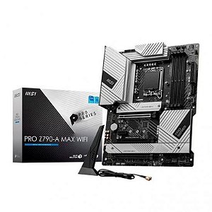 Placa Mãe MSI Z790-A Pro Max Wi-Fi 1700, DDR5, HDMI/DP - Performance Superior