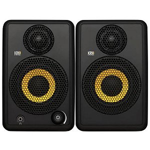 Monitores de Estúdio Ativos KRK Goaux 3 - Par Profissional de Áudio