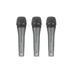 Microfone Dinâmico Sennheiser E835 Profissional - Cor Cinza