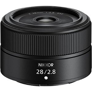 Lente Nikon Z 28Mm F/2.8 - Compacta E Leve Para Fotografia De Alta Qualidade