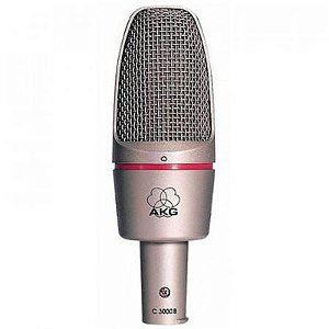 Microfone Akg C3000B De Estúdio De Alta Qualidade