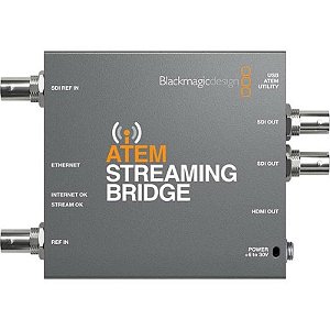 Conversor De Streaming Blackmagic Atem Bridge Micro