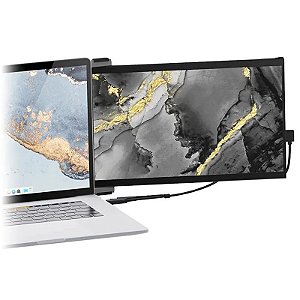 Monitor Portátil Externo para Laptop DUEX Max 14.1 Cinza