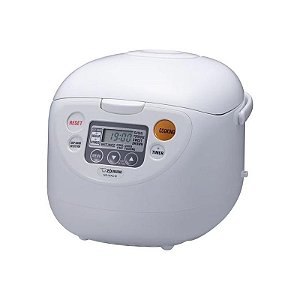 Panela Elétrica de Arroz Zojirushi NS-WAC18WD 10 Xícaras 1.8L 110V - Branca com Micom