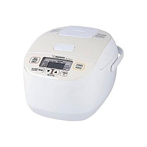 Panela Elétrica de Arroz Zojirushi NL-DCC10CP 5.5 Xícaras 1L 110V - Bege Pérola
