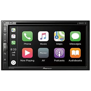 Receptor Multimídia Pioneer Avh-Z5250Bt Com Bluetooth, Usb, Dvd E Fm De 6,8 Polegadas
