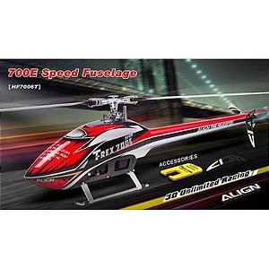 Fuselagem De Velocidade Tr700E Vermelho E Branco Hf7006T