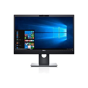 Monitor Dell P2418Hzm Full HD 23.8 HDMI VGA DP com Câmera Integrada - Ideal para Conferências