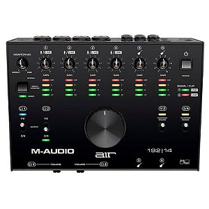 Interface de Áudio USB M-Audio Air 192 | 14 canais para gravação profissional