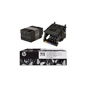 Cartucho de Tinta Original HP 711 C1Q10A para Impressoras T120/T520