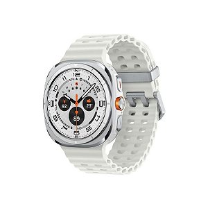 Relógio Inteligente Samsung Galaxy Watch Ultra LTE 47MM - Titânio Branco (Homologado)