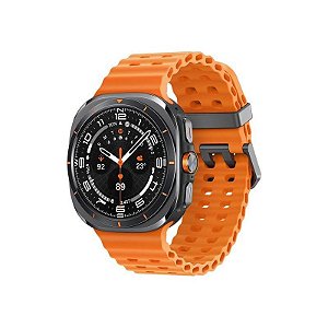 Relógio Inteligente Samsung Galaxy Watch Ultra 47MM - Titanio Cinza e Laranja Homologado