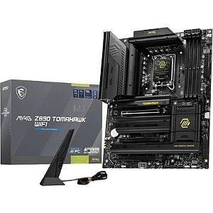 Placa Mãe Msi Mag Z890 Tomahawk Atx Com Suporte Ddr5 E Desempenho Superior