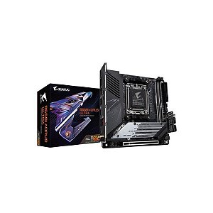 Placa Mãe Gigabyte Aorus B650I Ultra AM5 - Suporte DDR5 e Recursos Avançados