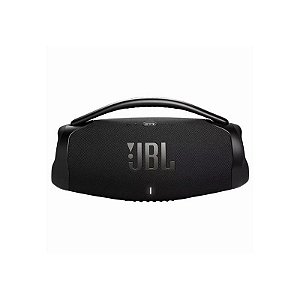 Caixa de Som JBL Boombox 3 com Wi-Fi e Bluetooth - Cor Preta