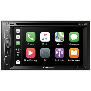Pioneer AVH-Z2250BT - Reprodutor DVD 6.2 com USB, Bluetooth e AUX