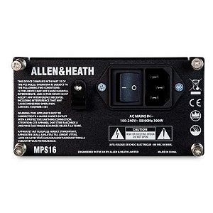 Fonte de Alimentação MPS16 Allen & Heath para Consoles Dlive S Class