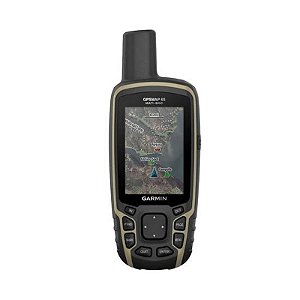 GPS Garmin Map 65 Preto - Navegação Avançada e Precisão em Terreno Abertos
