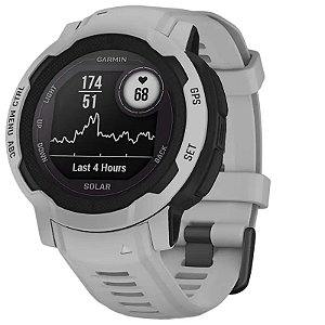 Relógio Garmin Instinct 2S Solar - Cinza Neblina Com Gps Integrado