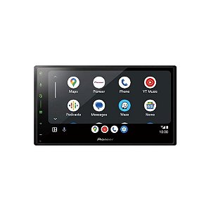 Receptor Multimídia Pioneer DMH-A5650BT 6.8 com USB, Bluetooth e Rádio - Preto