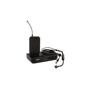 Headset Microfone Shure BLX PGA-31 Profissional com Conexão Sem Fio