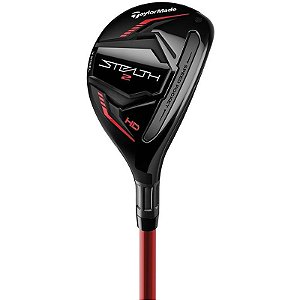 Híbrido Taylormade Stealth 2 Vermelho - Taco de Golfe Resgate com Speeder Nx