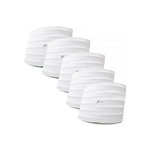 Pacote de 5 Ponto de Acesso TP-Link Omada AC1750 EAP245 - Branco 450+1300 MBPS