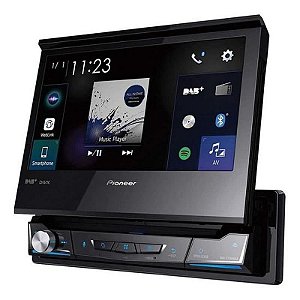 Reprodutor Multimídia Pioneer AVH-Z7250TV - Android Retrátil com Bluetooth