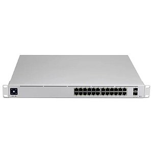 Switch Poe Ubiquiti Unifi 24 Portas - Hub Switch Usw-24-Poe